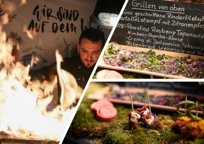 Kollage Fine Dining Grillen