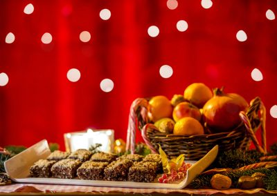 weihnachtliches Dessert