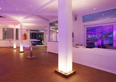 Buffet im Seepavillon